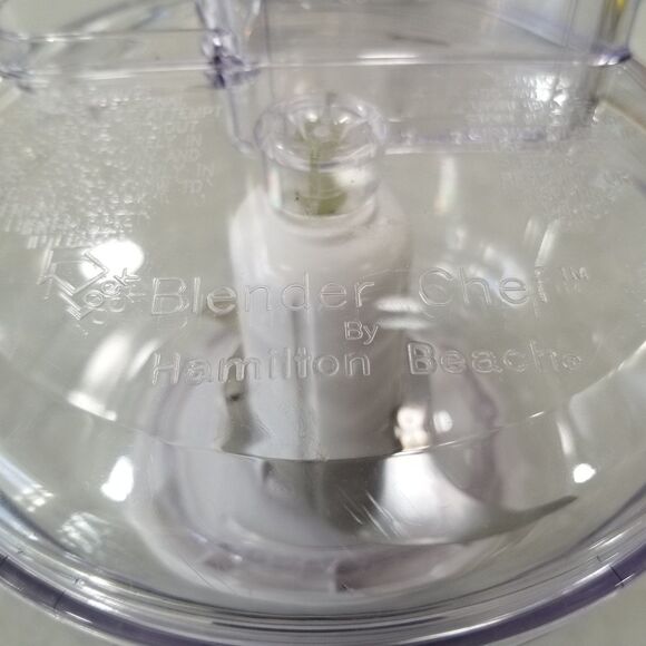 Blender Chef Food Processor by Hamilton Beach - Top Attachment & Blade - Picture 3 of 11